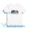 Friends Dragon Ball Z Characters Stay At Home Quarantined T-Shirt