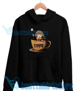 Harry Potter Accio Coffee Hoodie For Unisex
