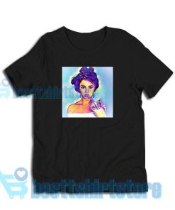 Selena Gomez Colorfull T-Shirt
