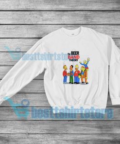Big Bang Theory Simpsons Sweatshirt