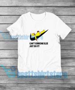 Lazy Homer Simpson T-Shirt