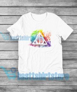 Harry Potter Deathly Hallows Logo T-Shirt Mens or Womens S-5XL