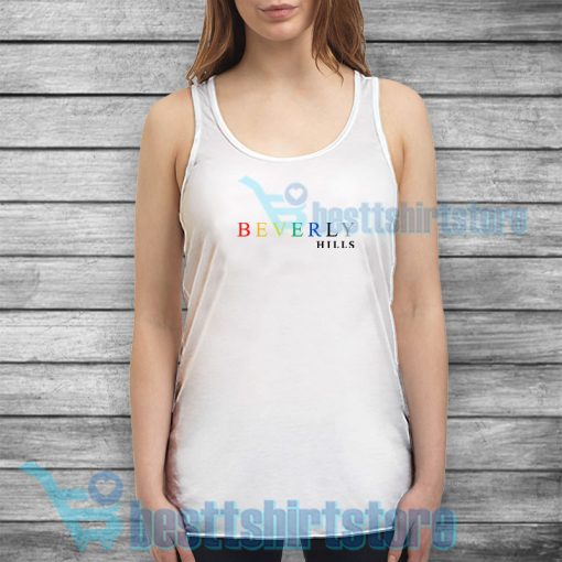 Rainbow Beverly Hills Tank Top Mens or Womens S-3XL