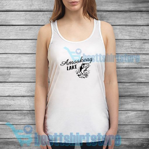 Grown up Amoskeag Lake Smooth Tank Top For Unisex S-2XL