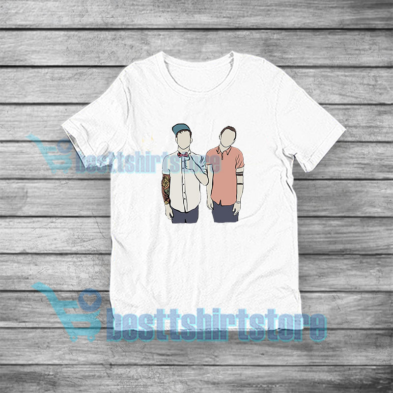 Josh Dun and Tyler Joseph T-Shirt 21 Pilots S-5XL