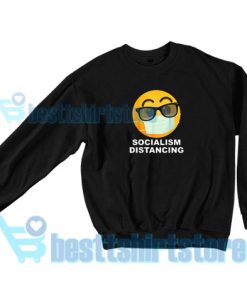 Emoji Socialism Distancing Sweatshirt Women and men S-3XL