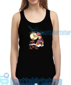 Funny Christmas Love Tank Top Willie Nelson S-2XL
