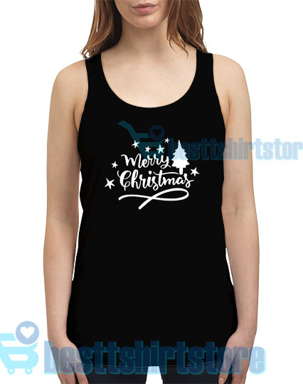 Get It Now Happy Christmas Holiday Tank Top S - 2XL