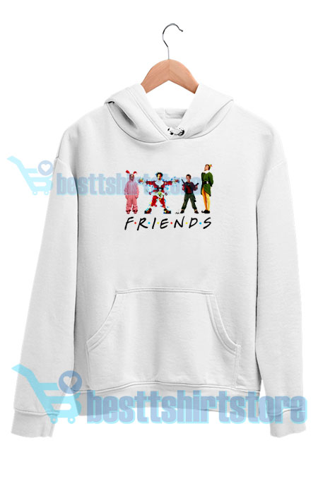 Get It Now Kevin Friends Christmas Hoodie S - 3XL