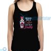 Get It Now Cute Minnie With Coffee Tank Top S - 2XL