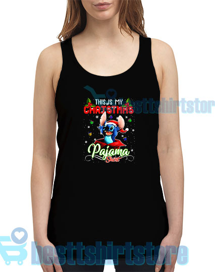 This is My Christmas Pajama Tank Top for Men's and Women's S – 2XL