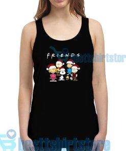 Peanut Snoopy and Friends Christmas Tank Top S - 2XL