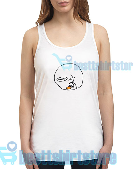 Olaf Samantha Tank Top for Men's and Women's S – 2XL