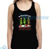 Christmas on The Naughty List and I Regret Nothing Tank Top S - 2XL