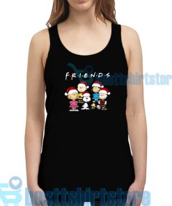 Get It Now Peanut Snoopy and Friends Merry Christmas Tank Top S - 2XL