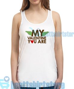 My Valentine You are Yoda Ears Tank Top S – 2XL