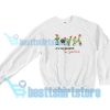 Santa Hat Cactus Sweatshirt S – 3XL