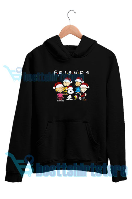 Peanut Snoopy and Friends Christmas Hoodie S - 3XL