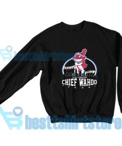 Chief-Wahoo-Sweatshirt-Black