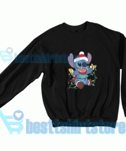 Stitch-Christmas-Lights-Sweatshirt