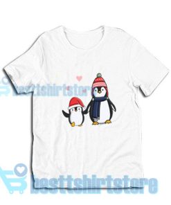 The-Pinguin-Christmas-T-Shirt-White