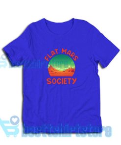 Flat-Mars-Society-T-Shirt-Blue-navy