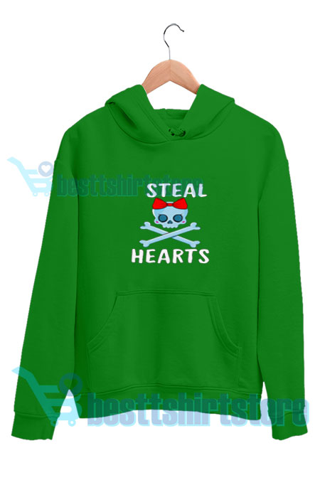 Steal-Hearts-Valentines-Hoodie-Green