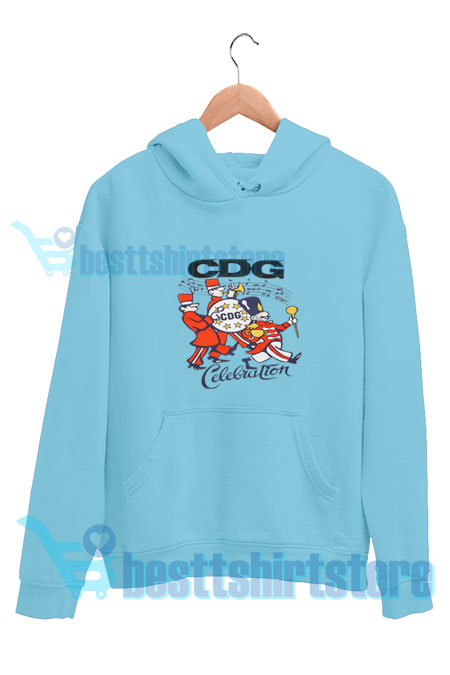 Comme-Des-Garcons-Hoodie-Light-Blue