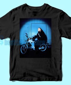 Jean Dawson With His Motorcycle T-Shirt