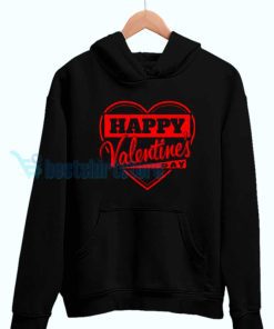 Happy Valentines Day Red Hoodie